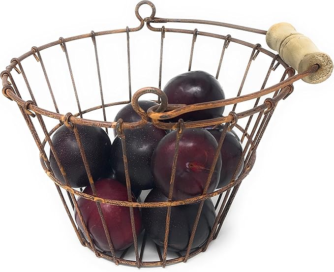 Hearthside Collection Small Wire Egg Basket