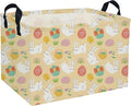 Rectangle Easter Baskets Kids Baskets Cute Storage Bin Organizer Box for Room Decor Gift Basket