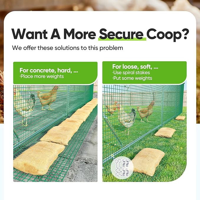 Quictent Advanced Series 18x9 ft Metal Chicken Coop Run with Side Hardware Cloth, Large Walk-in Outdoor Poultry Cage Heavy Duty Predator Proof Hen Duck Rabbit Farm Pen House, Waterproof Anti-UV Cover