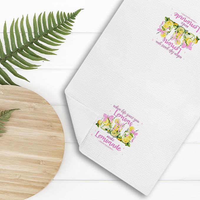 Chicken Kitchen Towels Set of 2,Chicken Gifts for Women, Chicken Mom Lady Gifts, Chicken Gifts for Chicken Lovers, Chicken Floral Hand Towels for Bathroom,16x24 Inch