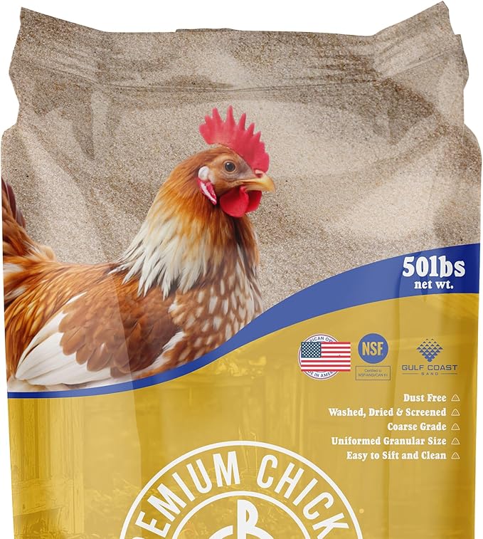 50 lbs (56-Pack) – Dust-Free, Odor-Control Bedding for Chicken Coops, Nesting Boxes, and Runs – Natural Poultry Litter, 2800 lbs Total
