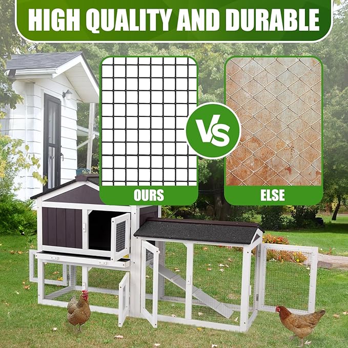 Black Hardware Cloth, 1/2 inch 24 inch x 50ft 19 Gauge Black Vinyl Coated Hardware Cloth, Black Chicken Wire, Black Chicken Wire Fencing for Garden Fence and Home Project by KAKO