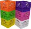 Farmplast Milk Crate 16qt 6-Pack Variety Pack