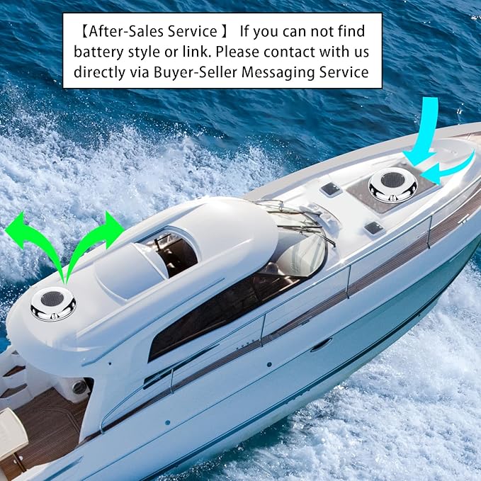 Solar Powered Ventilation Fan Exhaust Stainless Steel with Battery Switch for Marine Boat Waterproof 8.5 Inches