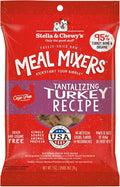 Stella & Chewy's Freeze-Dried Raw Tantalizing Turkey Meal Mixers- Dog Food Topper and Mixer - Made with 95% Cage-Free Turkey, Organs & Bone - Perfect for Picky Eaters - Grain-Free - 1 oz
