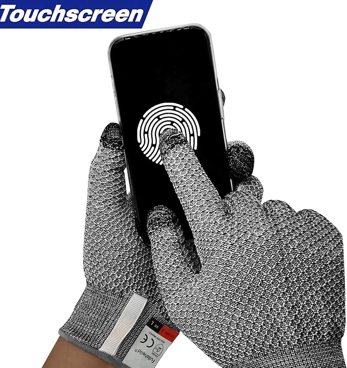 Fullsheild Cut Resistant Gloves Food Grade Level 5 Protection for Kitchen Anti Cut Gloves for Meat Cutting Woodworking