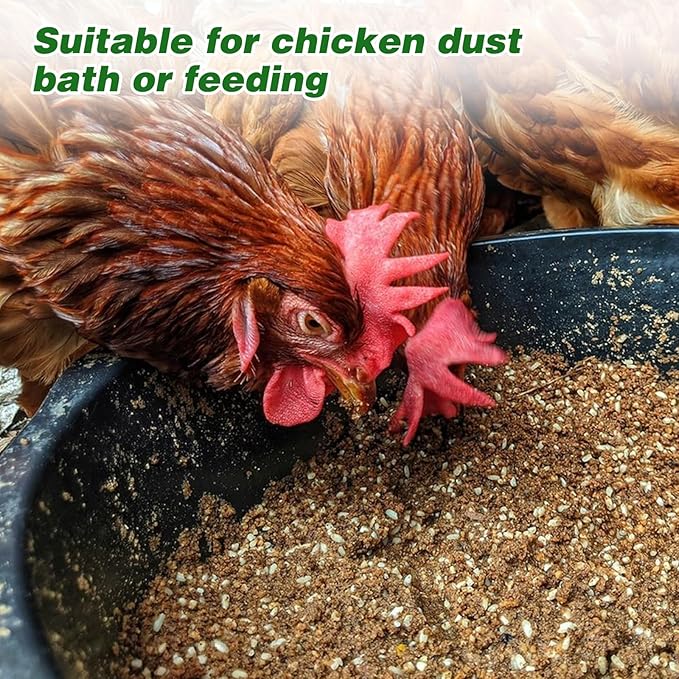 5Pcs Heavy Duty Rubber Feeder Pan, 12Q/3Gal Horses Feed Pan, Large Feed Bucket for Animal Feeding, Livestock Water Bowl Chicken Dust Bath Tub for Horse Goat Pig Dog Farm Livestock Poultry
