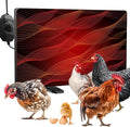 H&G lifestyles Chicken Coop Heater, Cozy Coop Heater for Winter, Radiant Heat Panel with Adjustable Temperature,Poultry Warmer for Indoor and Outdoor Use