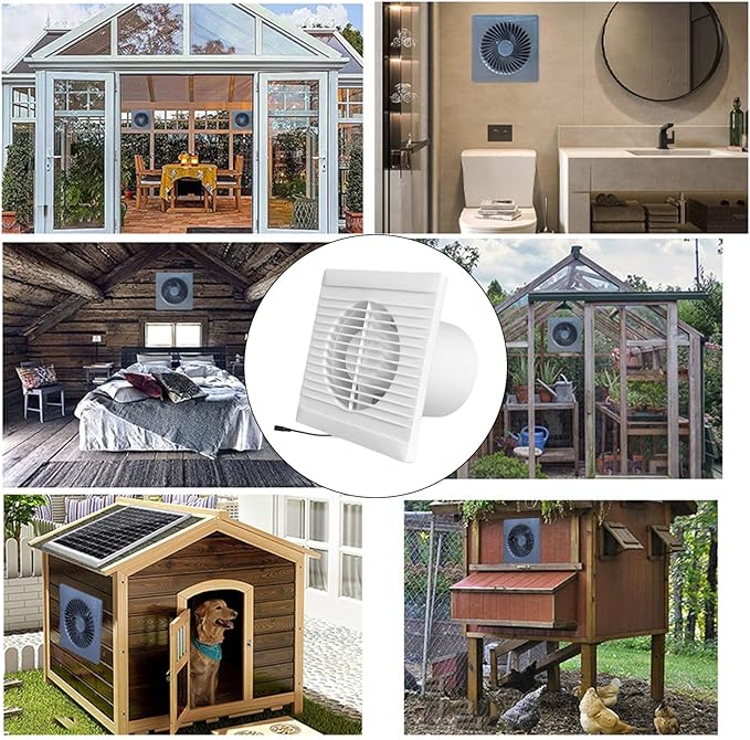 Professional Exhaust Fan Efficient Ventilation Air Circulations for Chicken Cage and Garage Wall Mount Cooling Vent Exhaust