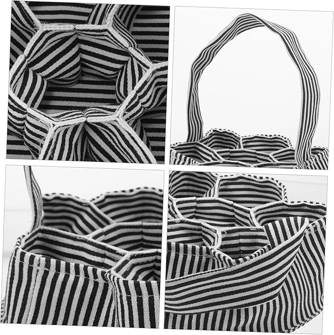 Egg Collecting Basket Canvas Egg Gathering Bag for Chicken Duck Eggs Design for Home Farm Use Sturdy Multi-purpose Storage