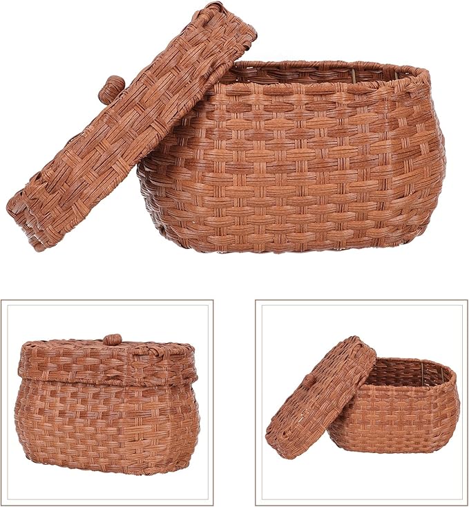 Kichvoe Farmhouse Egg Basket for Fresh Eggs Countertop Storage Basket for Kitchen and Dining