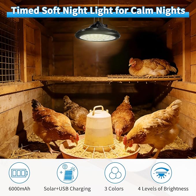 Extra Large Automatic Chicken Coop Door Solar Powered with Timer Light, 16'' × 12'' Aluminum Auto Chicken Coop Door with Timer, Remote, Anti-Pinch, Weatherproof for Chickens, Ducks & Geese