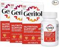 Geritol, Multivitamin Supplement, Contains B-Vitamins, Antioxidants, Vitamins C, E & D and Iron, 27 Essential Vitamins and Minerals, Gluten-Free, Non-GMO, No Artificial Sweeteners, 100 Tablets, 3 Pack