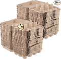 50 Pack Quail Egg Pulp Cartons, 12 Count 3x4 Dozen Quail Egg Cartons Holder Container for Home Kitchen and Farmhouse, 9 x 5.3 x 1.6 inch