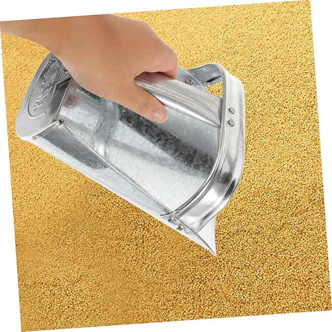 Garneck Livestock Feed Scoop Heavy Duty Shovel for Poultry and Farm Food Durable Design for Distribution and Feeding at Farms Gardens and Orchards