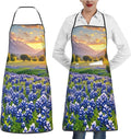 Waterproof Apron Adjustable Bib for Women Men Tractor farm Cooking Aprons Chef Bibs with 2 Pocket