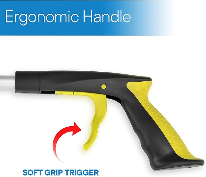 RMS 26 Inches Folding Grabber Reacher with Ergonomic Handle