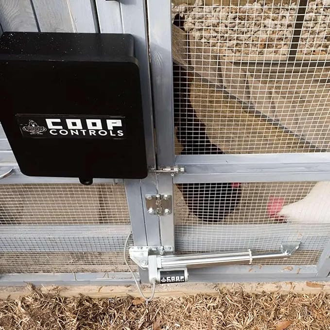 Automatic Chicken Coop Door Opener, Solar Capable (CKSP-Standard Kit, No Battery)
