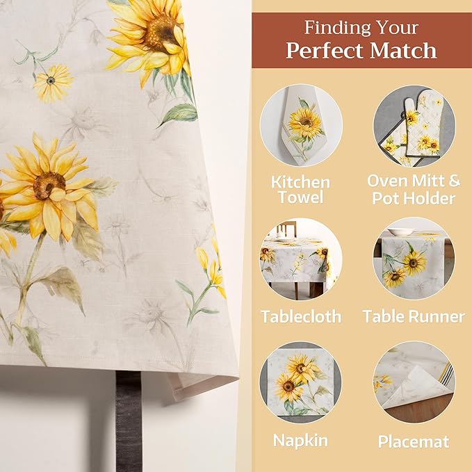 Maison d' Hermine 100% Cotton Apron for women with Pocket Kitchen Chef Apron for Men Cooking Easter Decorations