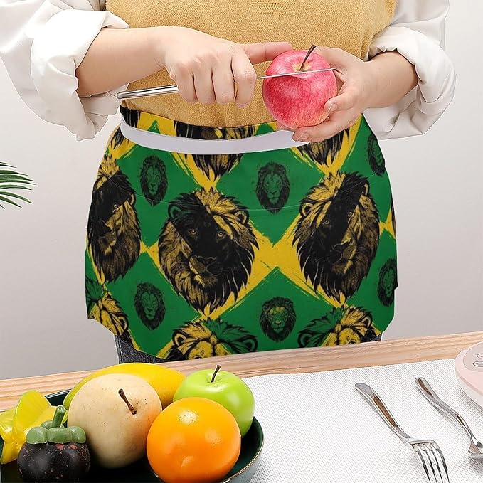 Server Waitress Waist Apron Cooking Kitchen Restaurant Aprons for Women Men