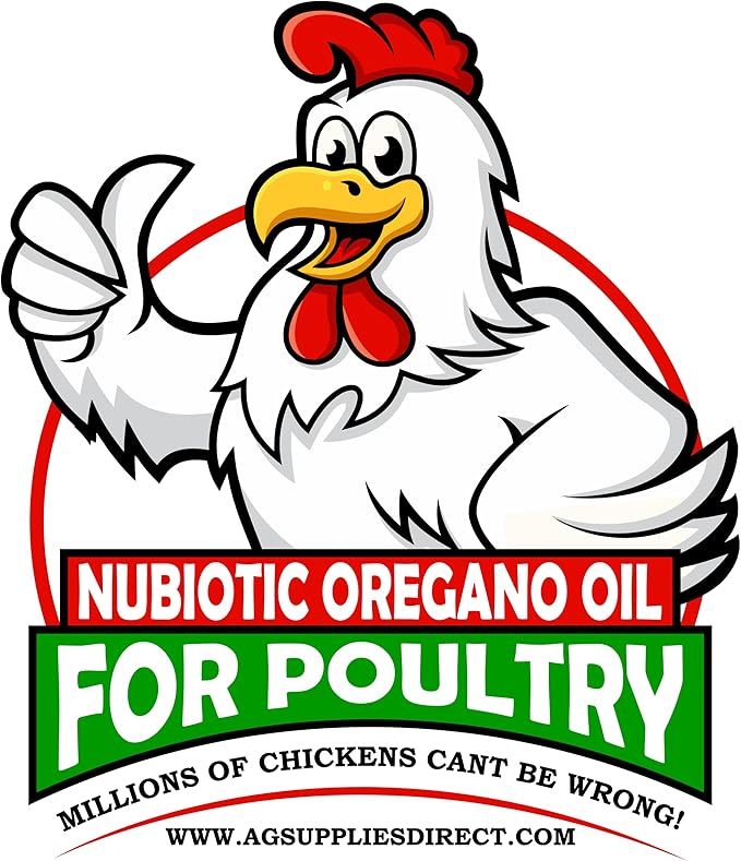4X Concentrated Oregano Oil for Chickens & Turkeys - 16oz / 475ml