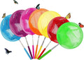 TSYAN Telescopic Butterfly Net, Perfect for Catching Bugs Insect Small Fish,Outdoor Tools Colorful Extendable up to 34" for Kids