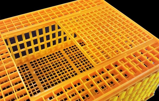 RITE FARM PRODUCTS H.D. 29x21x12 Poultry Transport 4H Show CAGE COOP Basket Chicken Crate
