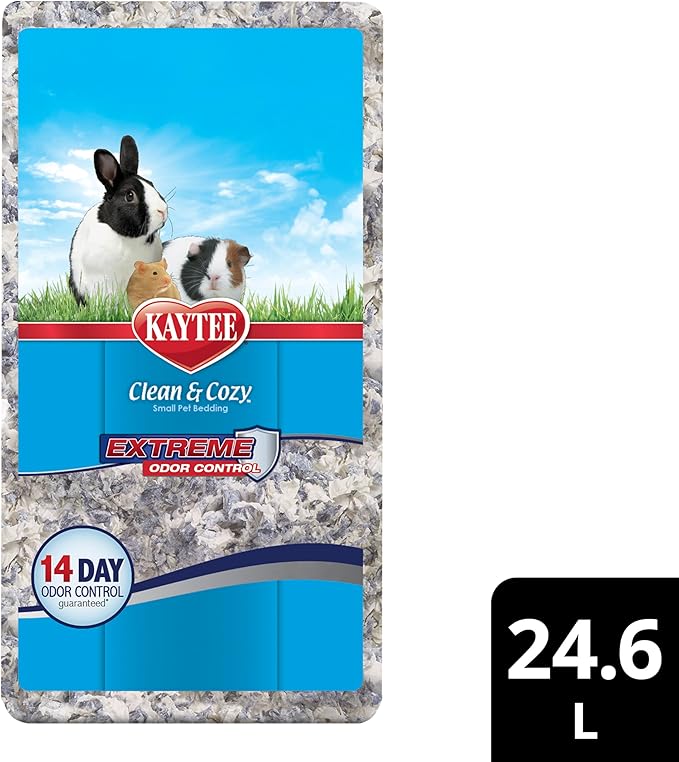 Kaytee Clean and Cozy Extreme Odor Control Bedding for Small Pets 24.6 Liter