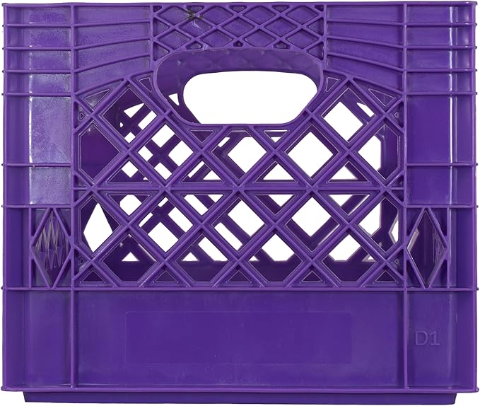Farmplast Milk Crate 16qt 6-Pack Variety Pack