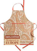 Maison d' Hermine 100% Cotton Apron for women with Pocket Kitchen Chef Apron for Men Cooking Easter Decorations