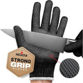 NoCry Cut Resistant Gloves Food Grade with Grip Dots for Superb Grip - Breathable & Lightweight - Ambidextrous - Ideal for Chefs and for Woodworking