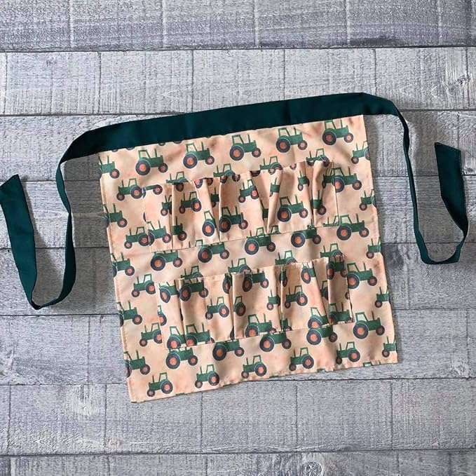 Plum Hill Kids Chicken Egg Collecting Apron with Pockets