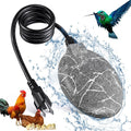 Bird Bath Heaters for Outdoors in Winter, 60W Chicken Water Heater Small Pond Heater De-Icer with Thermostatically Controlled, Pond Warmer for Fish Ponds, Suitable for Birds Chicken Duck Drinking