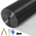 19 Gauge Hardware Cloth 1/2 Inch 72x100 Ft – Galvanized Steel Mesh | Black Chicken Wire Fence for Garden, Poultry Netting, Snake Fence & Tree Guard