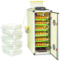 Incubators for Hatching Eggs – 180 Egg Incubator Setter & Hatcher with Automatic Turner & Digital Humidity Control Cabinet, Large Chicken Incubator & Quail Egg Incubator by Hatching Time