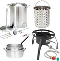 Bayou Classic 3016 30-Quart Outdoor Turkey Fryer with Basket and Fry Pot
