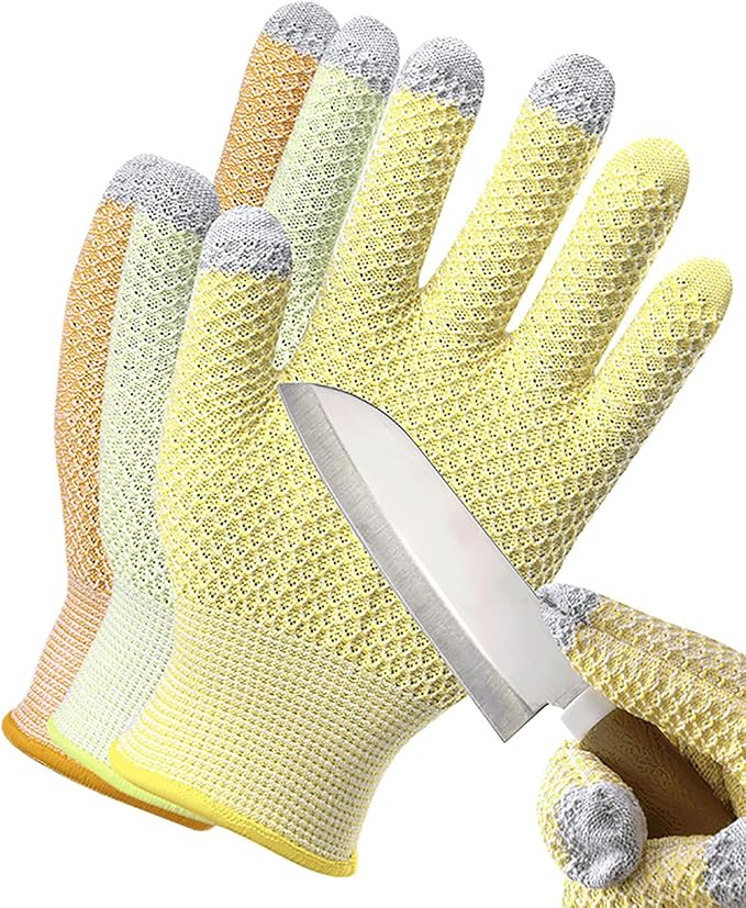 Fullsheild Cut Resistant Gloves Food Grade Level 5 Protection for Kitchen Anti Cut Gloves for Meat Cutting Woodworking