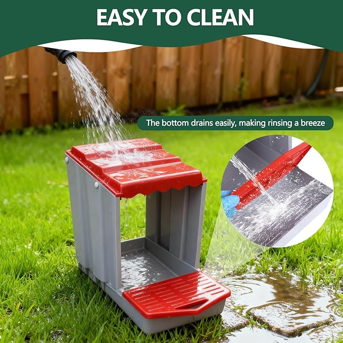 Chicken Nesting Box,Single-Pack Freely Combinable & Easy to Assemble Nesting Boxes for Chickens