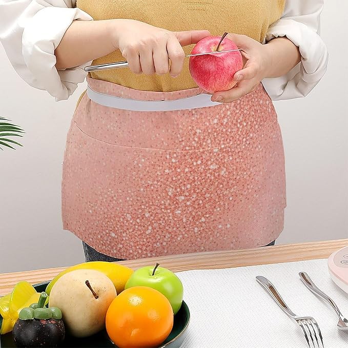 Server Waitress Waist Apron Cooking Kitchen Restaurant Aprons for Women Men