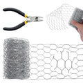 Floral Chicken Wire for Craft 3.93x118 Inch Poultry Netting Garden Mesh Netting Hexagonal Floral Wire Nettings for Florals Arrangements Craft Galvanized Coop Barrier Rabbit Cage Silver