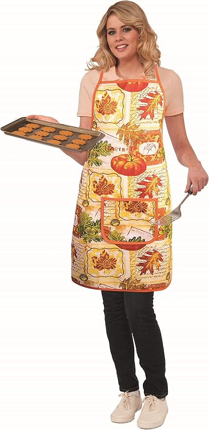 Forum Novelties 81566 Harvest Apron, Orange, As Shown, 30 x 20 x 2"