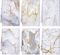 Boyiee Set of 6 Marble Kitchen Towels Gold Dish Towels Absorbent Stylish Marble Tea Towels 24 x 16 Inches Modern Hand Towels Housewarming Gifts for Farmhouse Kitchen Bathroom Decorations
