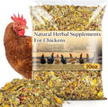 MAQIHAN Chicken Nesting Herbs - 10oz Dried Herbs & Flowers Mix for Coop Bedding, Natural Chicken Treats to Support Egg Laying, Feather Quality & Hen Wellness, Vacuum Sealed