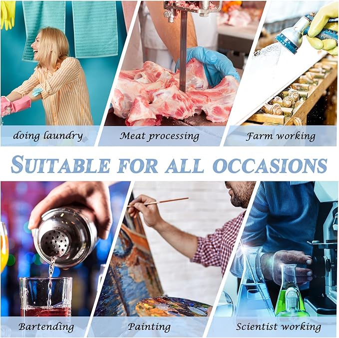 Hercicy 3 Pcs Heavy Duty Thickened Version Waterproof Aprons 47 Inches PVC Vinyl Aprons Transparent Plastic Oil Proof Apron for Dishwashing Cooking Kitchen Cleaning Drawing