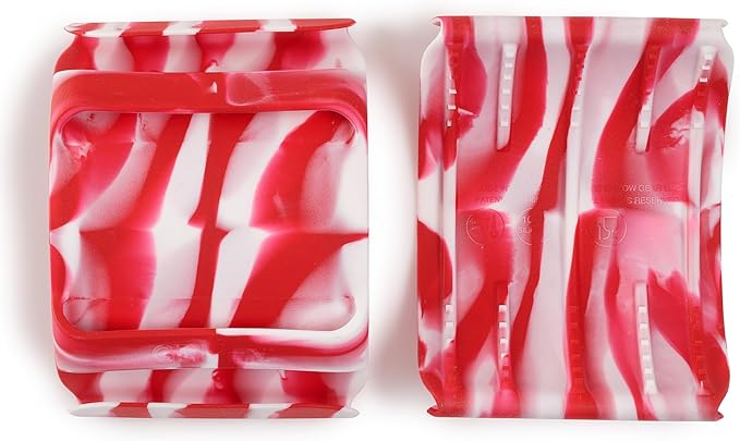 Silicone BBQ & Kitchen Mitt - 2pk Set (Camo Red, Small/Medium)