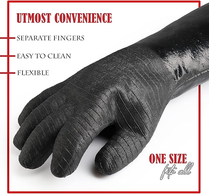 BBQ Grilling Gloves - 932 °F (14 Inch)