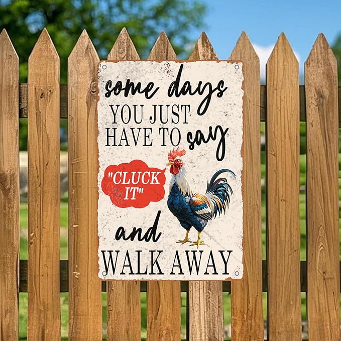 Chicken Rules Metal Tin Sign Chicken Coop Rules Iron Sign Home Decor Garage Bar Restaurant Wall Decor 12x8 Inch Funny Farm Plaque