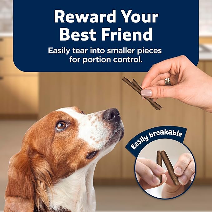 Blue Buffalo Stix Natural Soft Moist Dog Treats Beef Recipe Bag