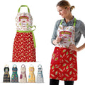 Waterproof Apron for Adults – Adjustable Fit with Deep Pockets, Stylish Cooking & Baking Apron for Women & Men