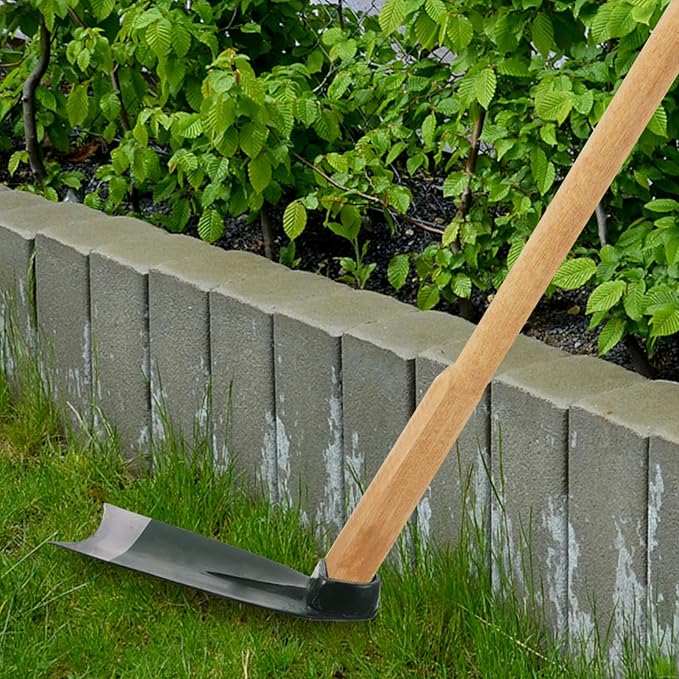 Stainless Steel Gardening Hoe Head for Weeding and Digging, Portable Outdoor Trenching Tool, Sturdy Farm and Garden Hand Tool for Soil Cultivation and Planting
